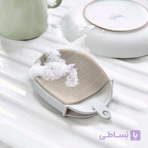 لایه بردار و اسکرابر بدن سیلیکونی دستکشی