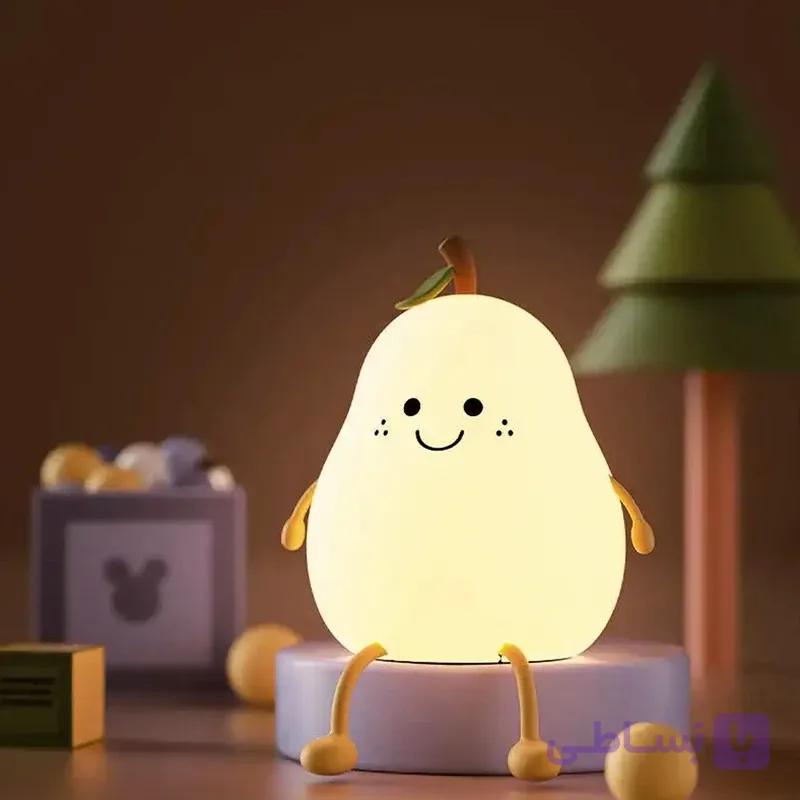 چراغ خواب سیلیکونی کودک مدل گلابی