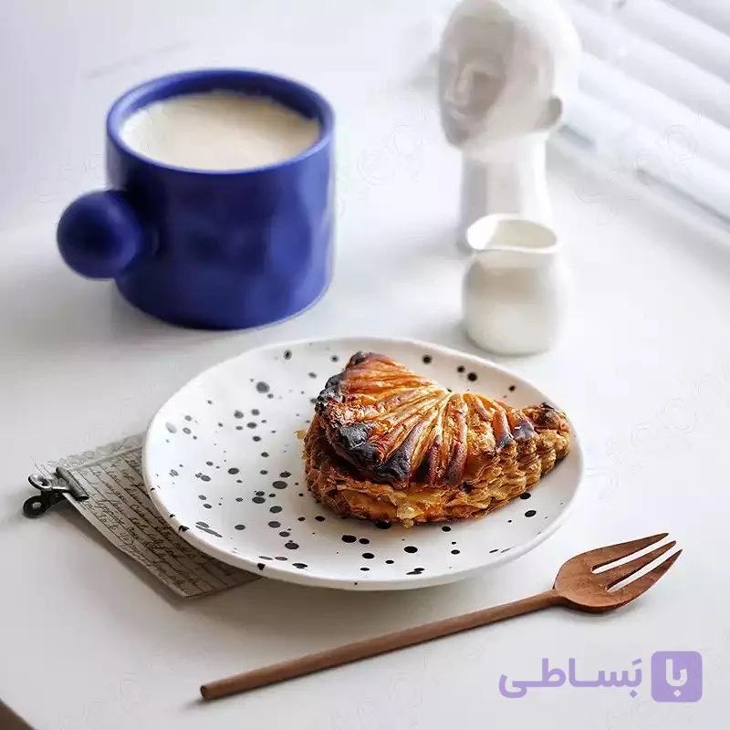 ماگ سرامیکی دسته گرد کد897 — تصویر 1