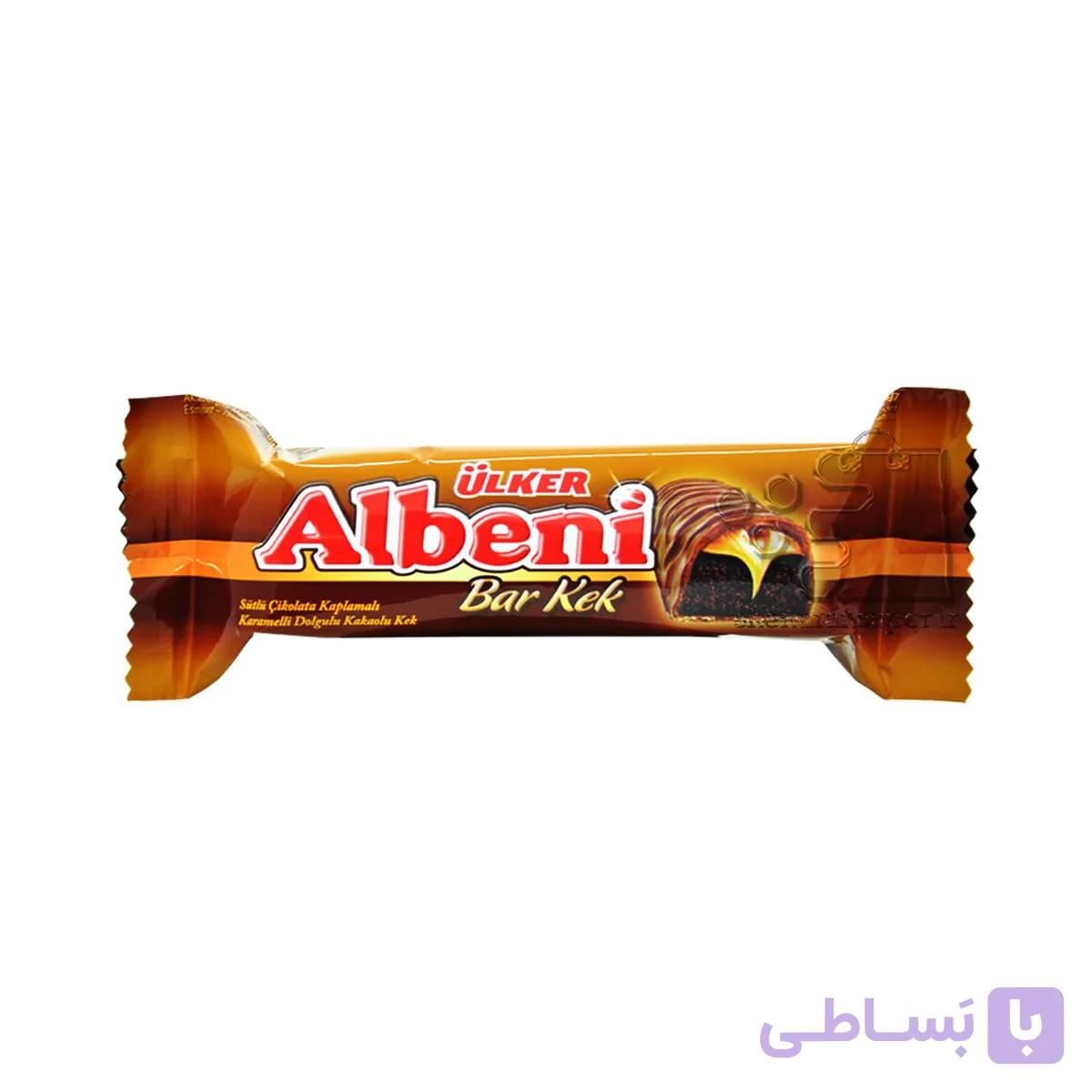 کیک شکلاتی با کارامل و روکش شکلاتی آلبنی اولکر – ulkerکد0044