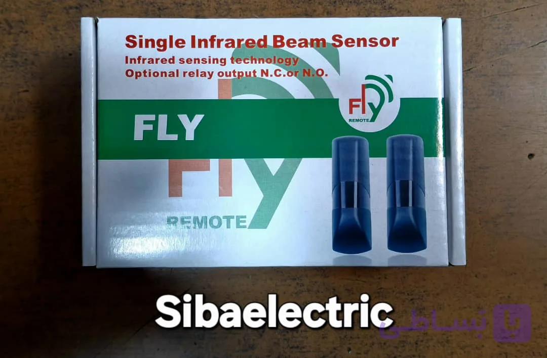 چشمی جک فلای 180 درجه (فتوسل گردان FLY) | سنسور درب اتوماتیک — تصویر 1