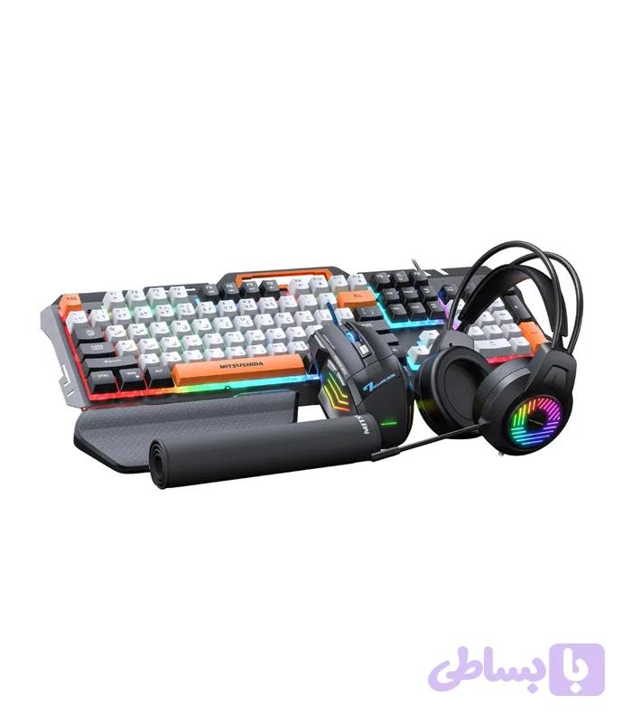 ست گیمینگ میتسوشیدا مدل KC-GK450PRO — تصویر 1