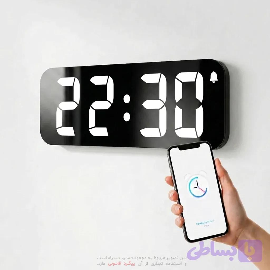 ساعت دیواری هوشمند iClock50 سایز 53×18