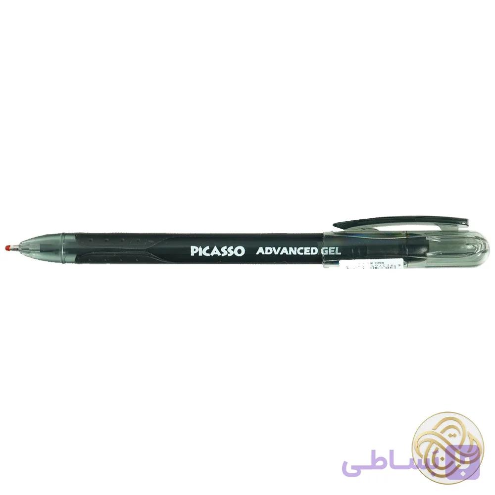 روان نویس 1/0ژل مشکی لیوانی پیکاسو کدGP-105 — تصویر 1