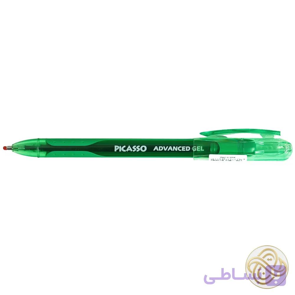 روان نویس 1/0ژل سبز لیوانی پیکاسو کدGP-103 — تصویر 1