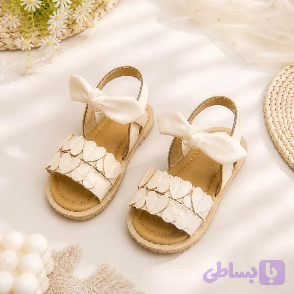 صندل قلبی دخترانه