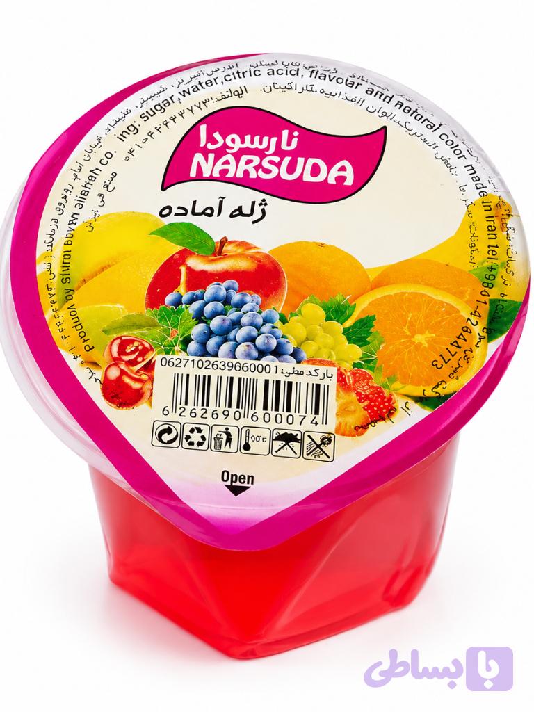 ژله آماده کاسه ای نارسودا _ 78 گرم 35_ عددی — تصویر 1