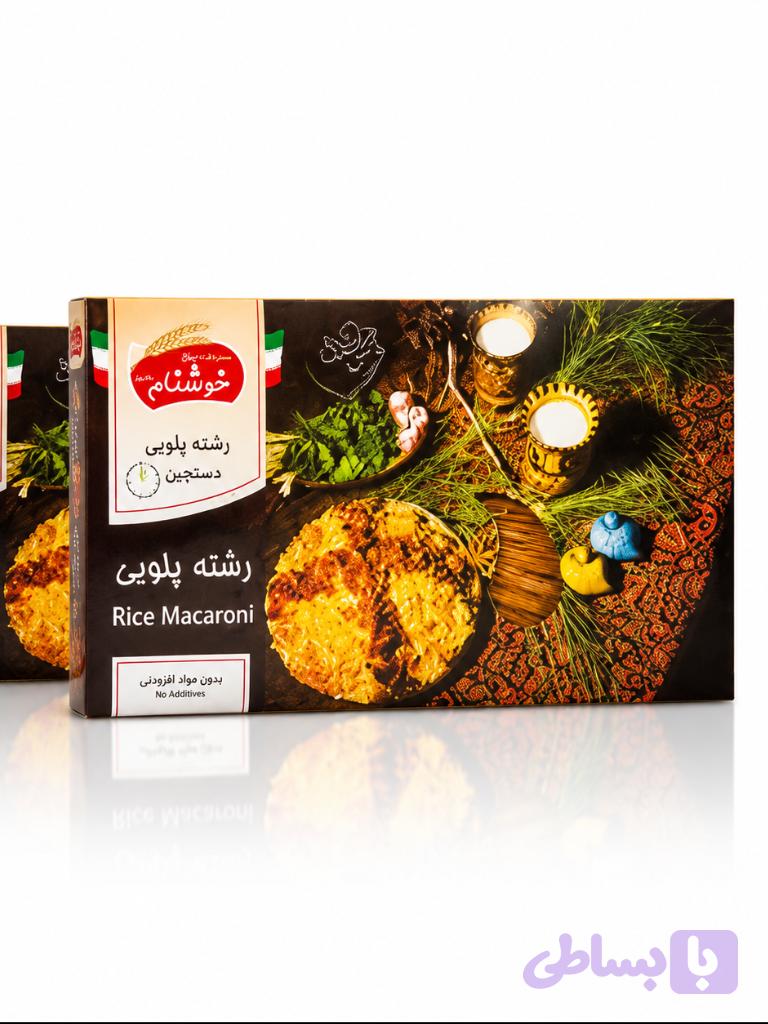 رشته پلویی400گرم عقیلی 24 عددی — تصویر 1