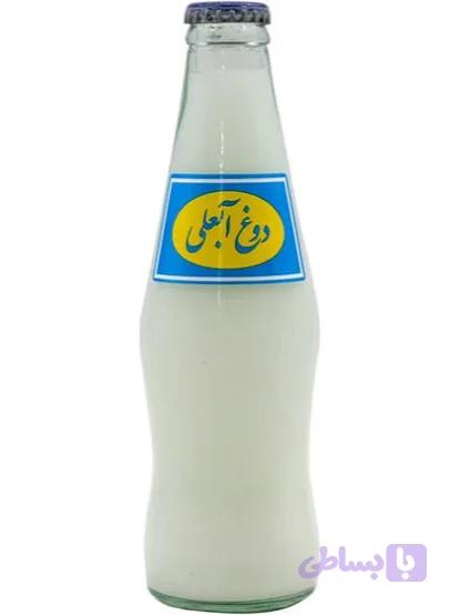 دوغ گازدار شیشه ای آبعلی 250میلی لیتر 12 عددی — تصویر 1