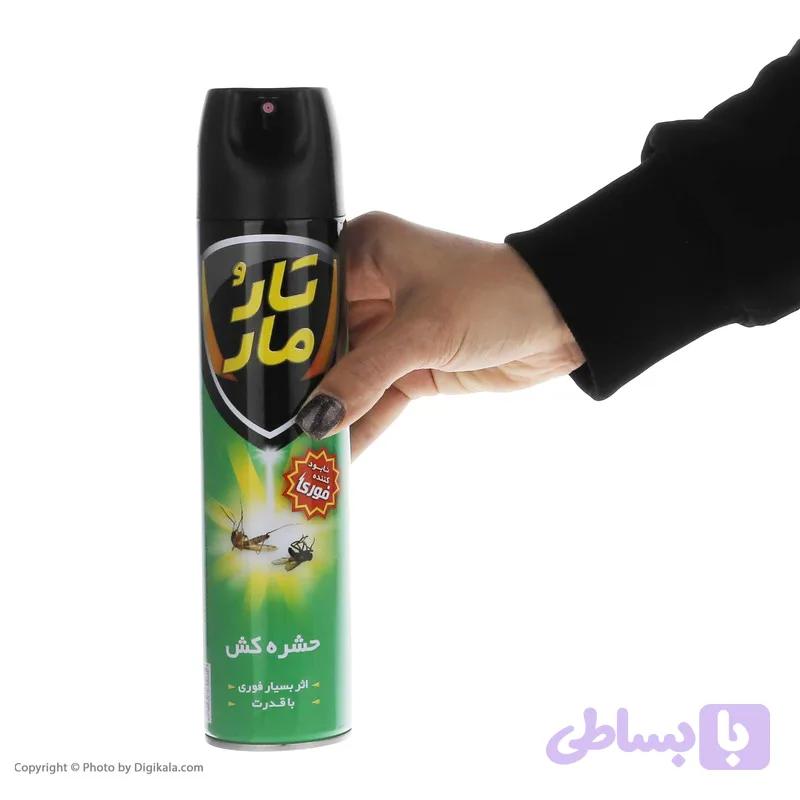اسپری حشره کش تارومار مدل سبز حجم 400 میلی لیتر-12 عددی — تصویر 1