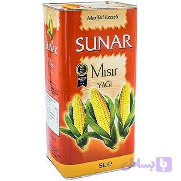 روغن ذرت سونار اورجینال - 5 لیتر — تصویر 1
