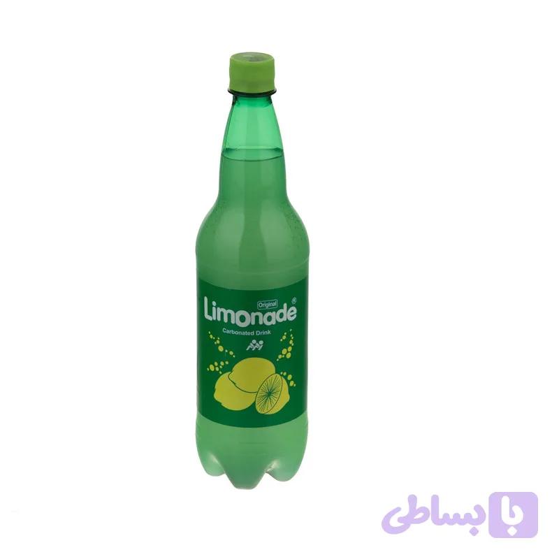 نوشابه لیموناد گازدار زمزم - 1 لیتر بسته 6 عددی — تصویر 1