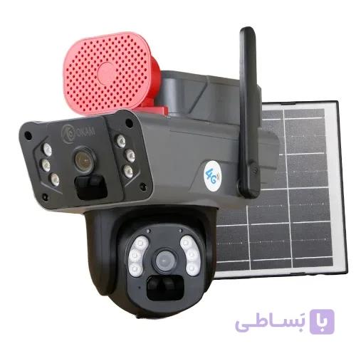دوربین مینی اسپید دام سولار سیم کارتی O-KAM مدل TP12 — تصویر 1