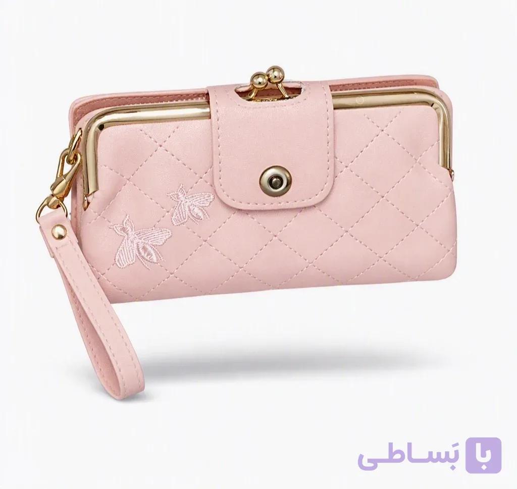 کیف دستی زنانه طرح بافت؛ ظریف، شیک و کاربردی — تصویر 1