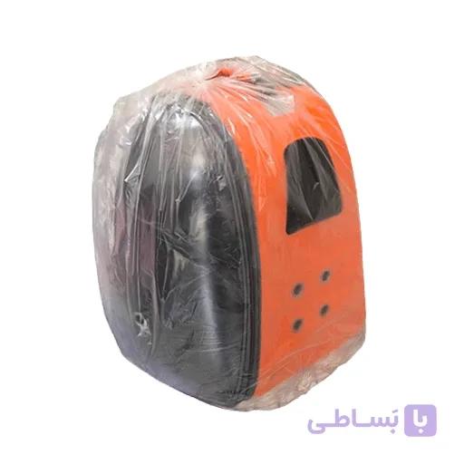 کوله پشتی حمل سگ و گربه و پرنده سایز بزرگ نارنجی