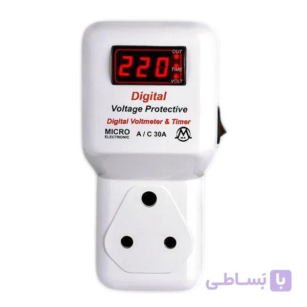 محافظ کولر گازی دیجیتال سه شاخه ارت دار DVP-3PIN