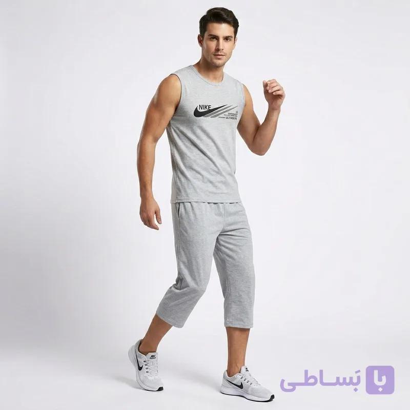 ست تاپ و شلوارک مردانه مدل OMTAPNIGR / ارسال رایگان