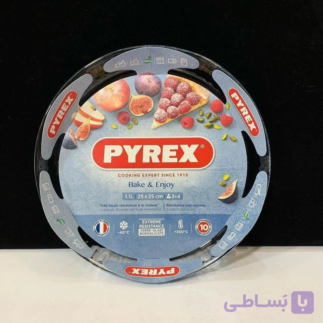 پیتزا خوری گرد پیرکس سایز 25