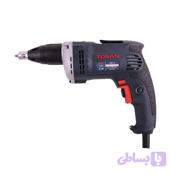 دریل پیچ گوشتی برقی 570وات درایوال پلاس مدل 0861S + کیفIMC