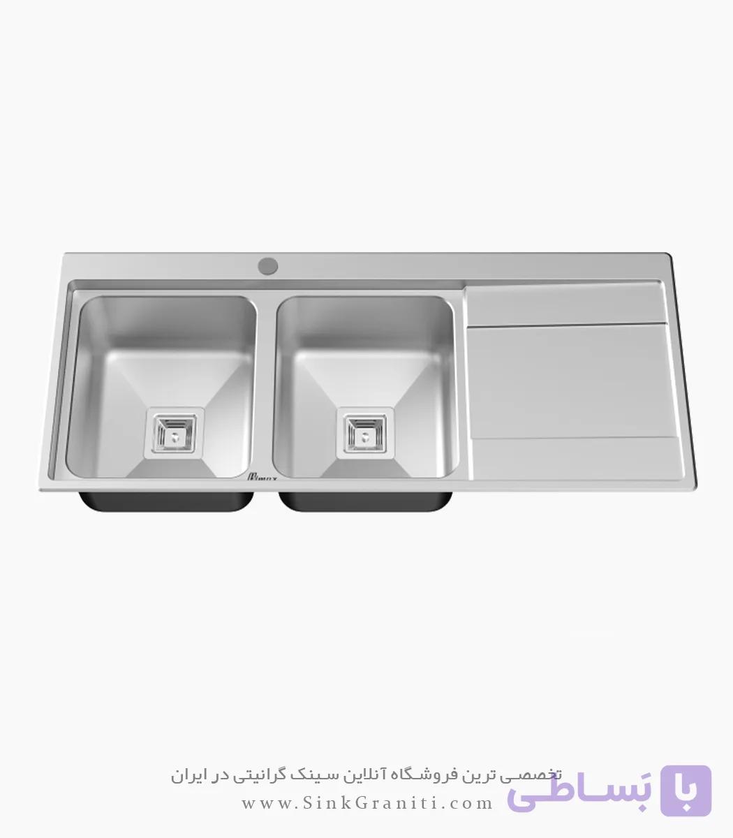 سینک اکونومی بیمکث مدل E500 توکار عمق 24 — تصویر 1