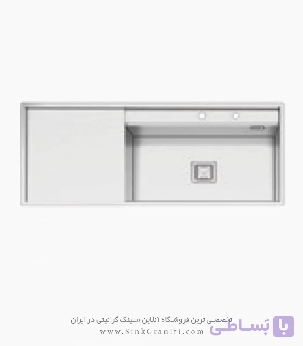 سینک پرنیان استیل مدل 4257 توکار سایز 120 R0 — تصویر 1