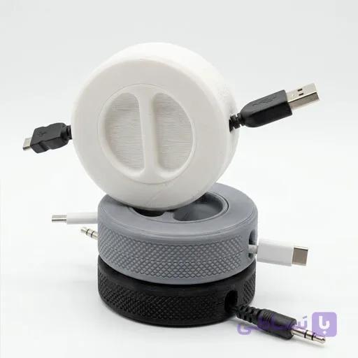 ارگانایزر و جمع‌کننده کابل چرخشی (Cable Winder) — تصویر 1