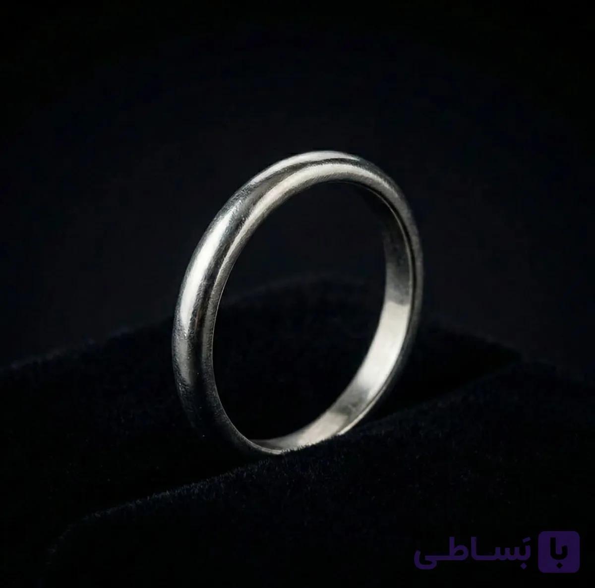 خرید انگشتر رینگ نقره ساده و کلاسیک 💍 | فروشگاه تیما
