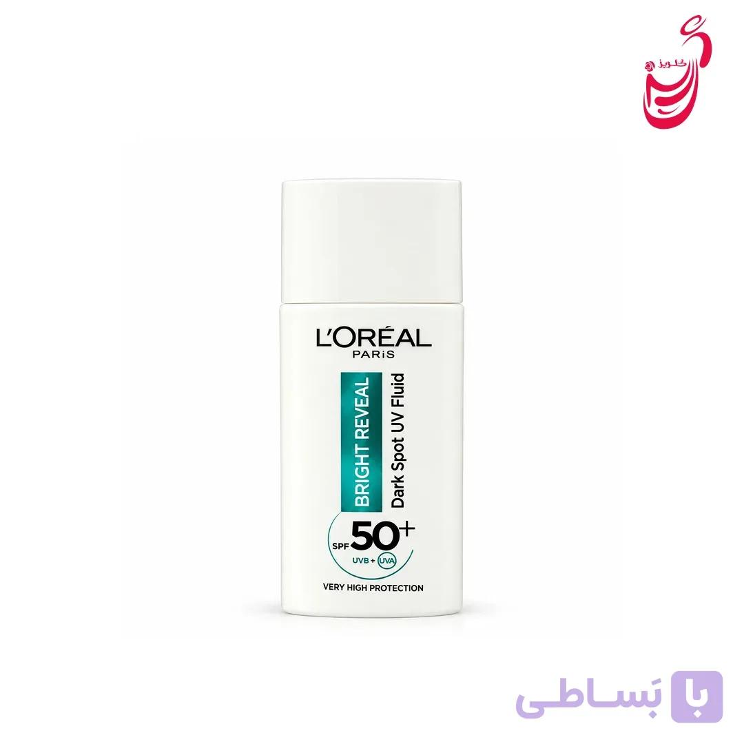 ضد آفتاب فلوئیدی spf50 لورال 50 میل — تصویر 1