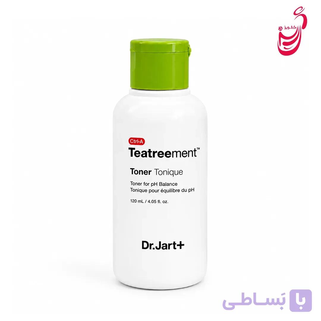 تونر عصاره برگ درخت چای ضد جوش تیتری دکتر جارت 15 میل — تصویر 1