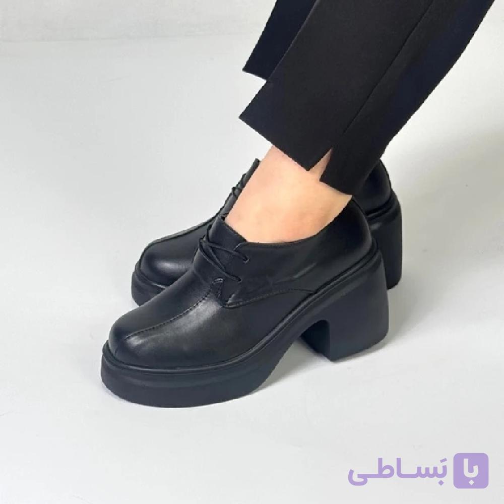 لوفر زنانه هشت سانت خط کج