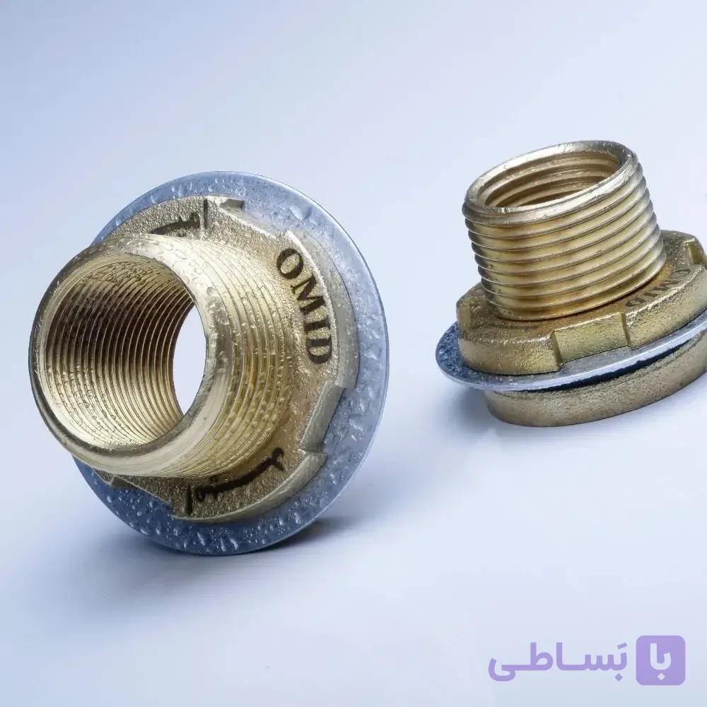 فیتینگ 1 اینچ برنجی امید(3 به 4)