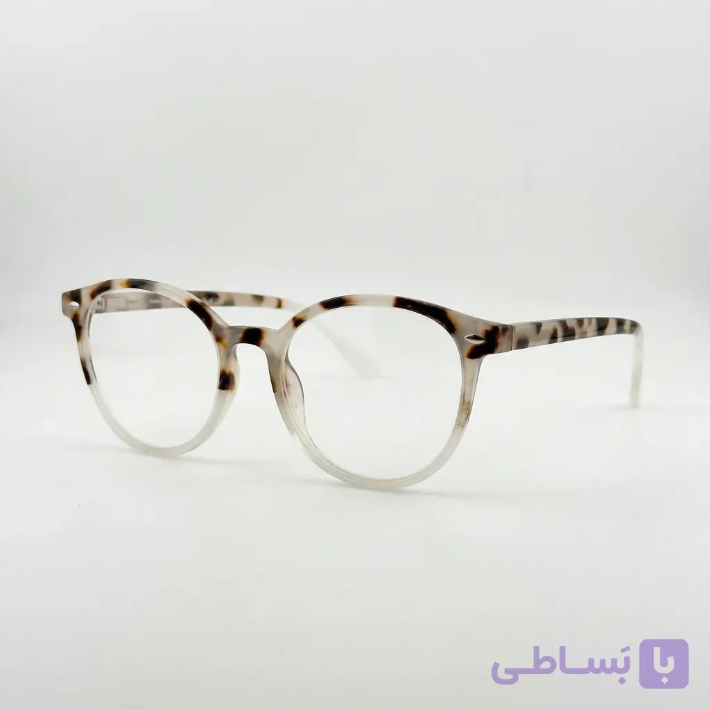 عینک مطالعه گرد لاکی نمره ۳ سفارش آلمان مدل Round — تصویر 1