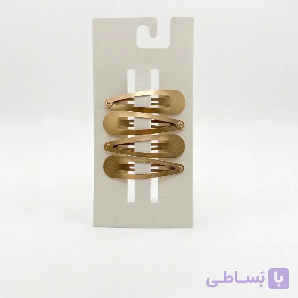 گیره مو تق‌تقی مات طلایی لولولمون زنانه Lululemon — تصویر 1