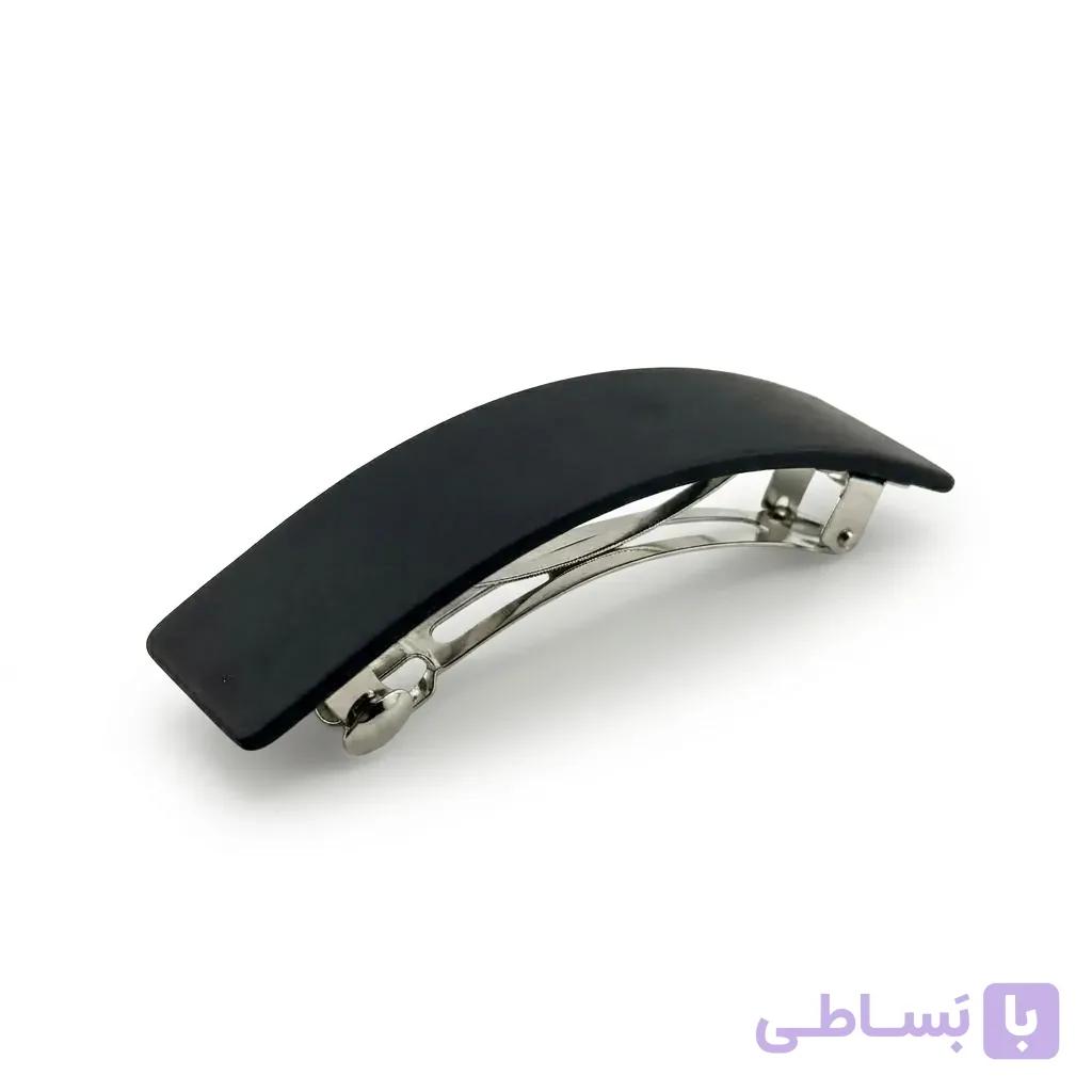 گیره مو انبری مستطیلی مات مشکی آی ام زنانه I AM — تصویر 1
