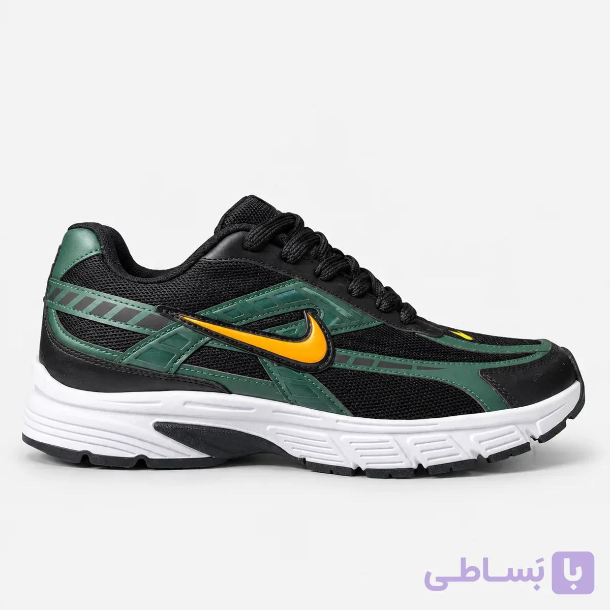 کتونی رانینگ و راحتی نایک اینترناتور / NIKE INTERNATOR / مشکی سبز نایک نارنجی / 4017 — تصویر 1
