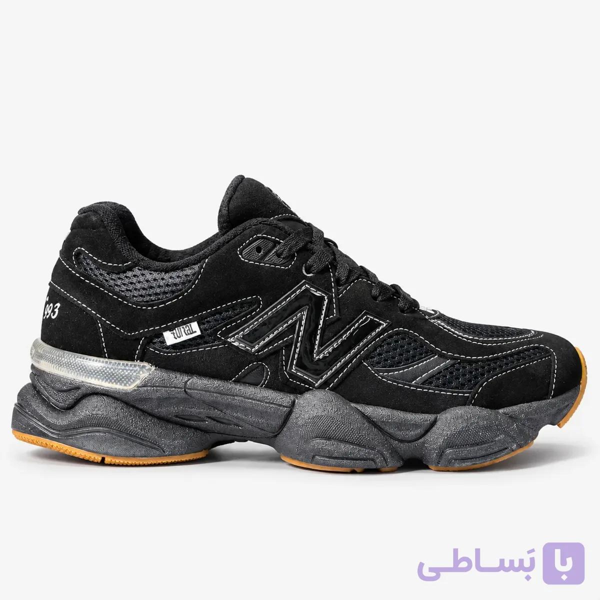 کتونی رانینگ راحتی نیوبالانس 9060 / کد 2561 / رنگ مشکی تمام (کیفیت در حد مستر) — تصویر 1