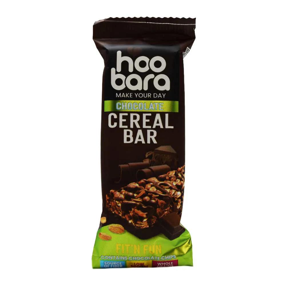 غلات بار هوبارا HOOBARA با طعم کاکائو وزن 30 گرم