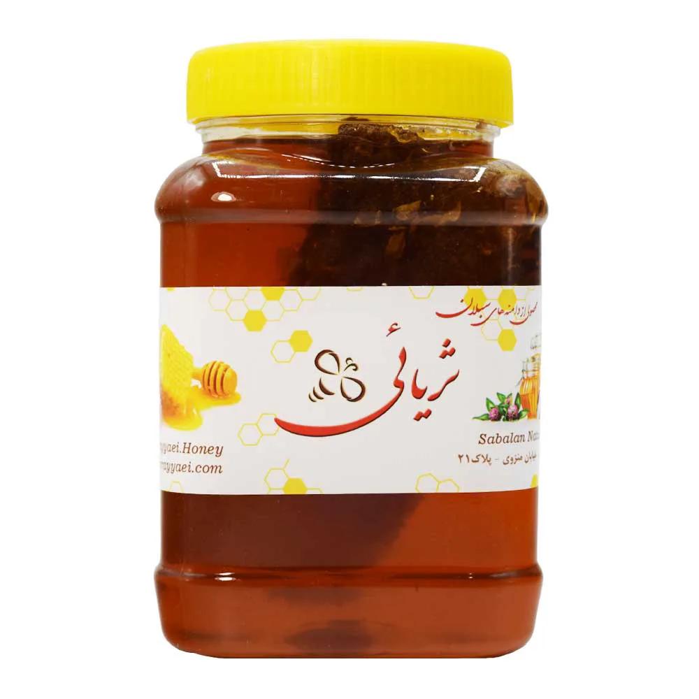 عسل محلی دارای موم سبلان 100% طبیعی وزن 1 کیلوگرم