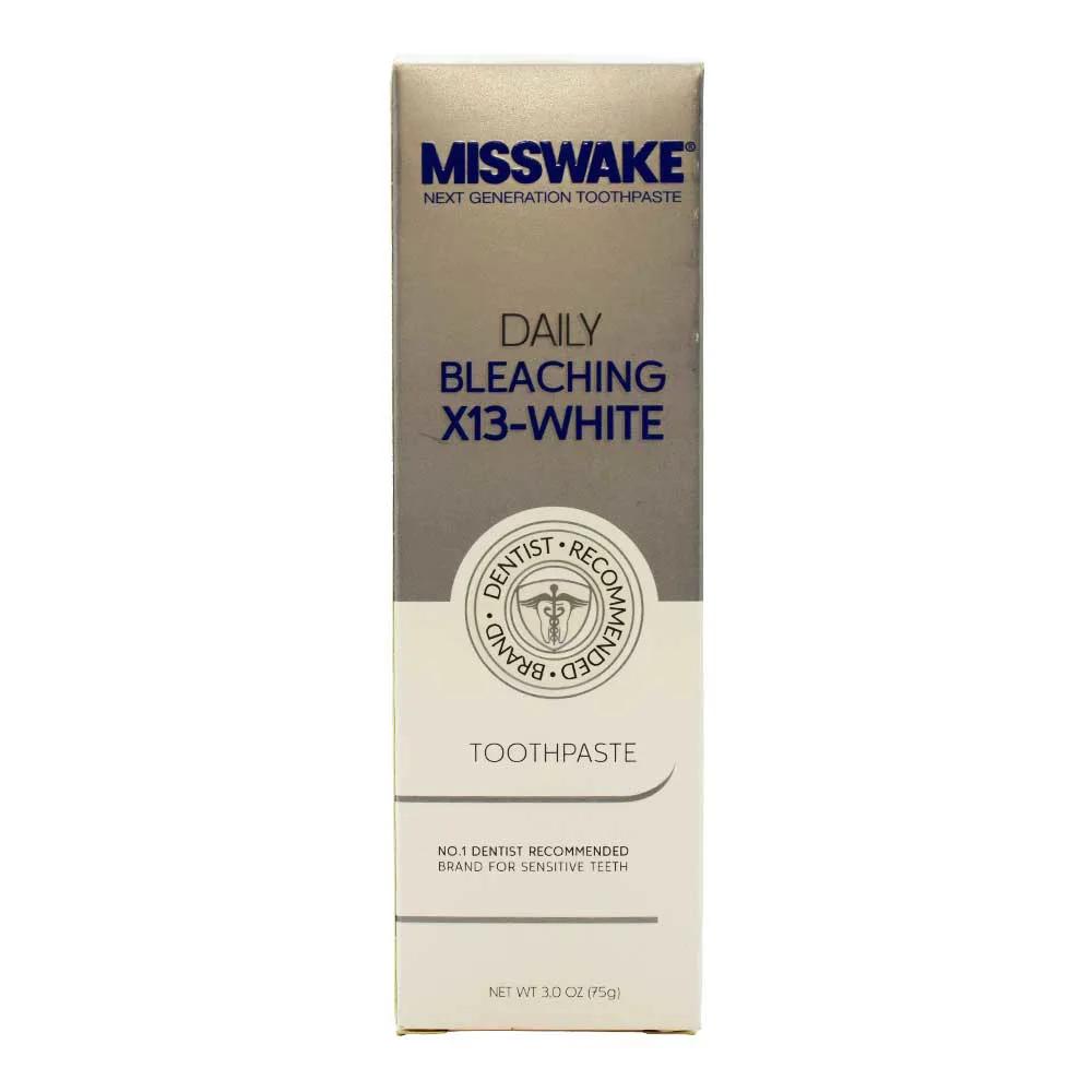 خمیر دندان سفید کننده میسویک MISSWAKE مدل Daily Bleaching حجم 75 میلی لیتر