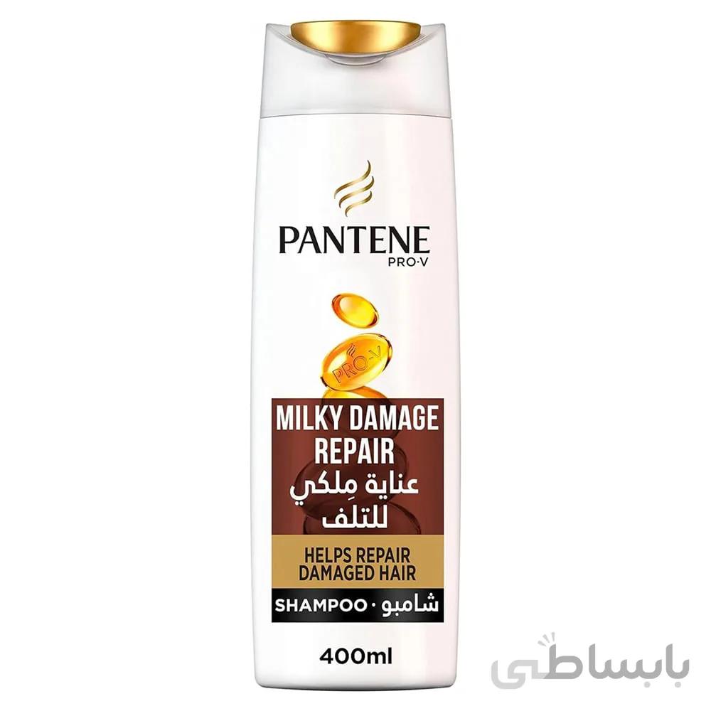 شامپو پنتن PANTENE اصل عربستان مدل ترمیم کننده حجم 400 میلی لیتر