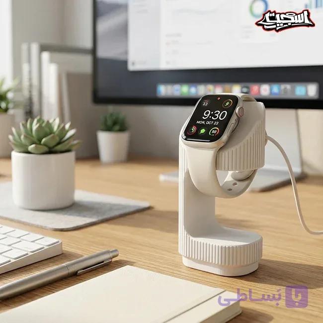 پایه نگهدارنده اپل واچ مدل SJ23 — تصویر 1