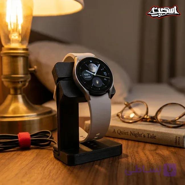 پایه شارژر ساعت هوشمند سامسونگ  مدل SJ30 مناسب Galaxy Watch 6/5/FE — تصویر 1