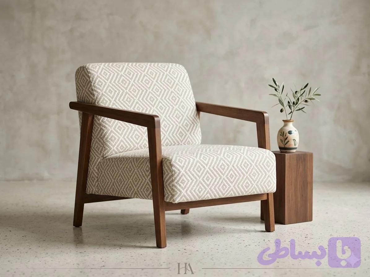 مبل یک نفره اداری