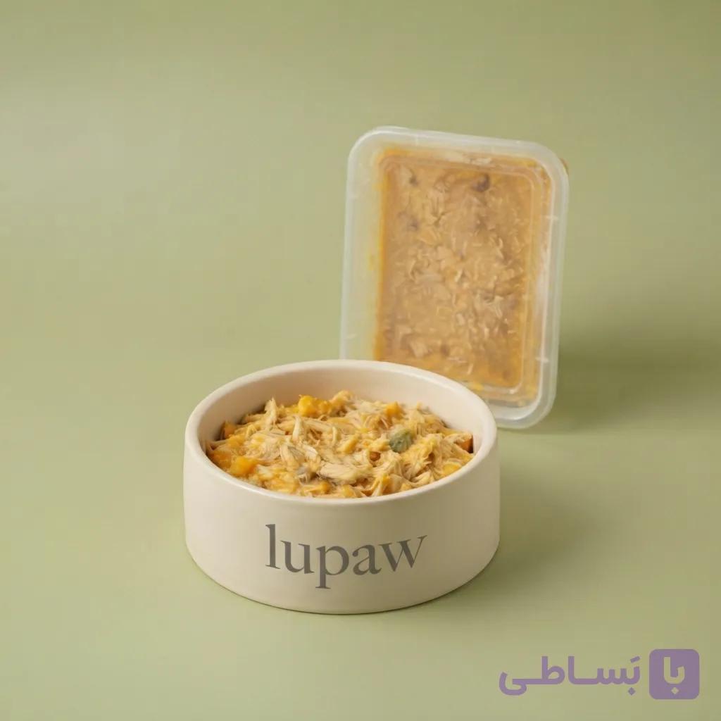 غذای تازه خانگی گربه : برنج و مرغ مخصوص کیتن — تصویر 1