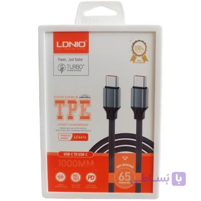 کابل شارژ دو سر تایپ سی مدل LC441C الدینیو
