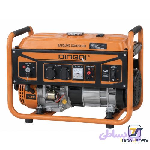 موتور برق بنزینی DINGQI مدل 108020 | توان 2000 وات 220 ولت AVR