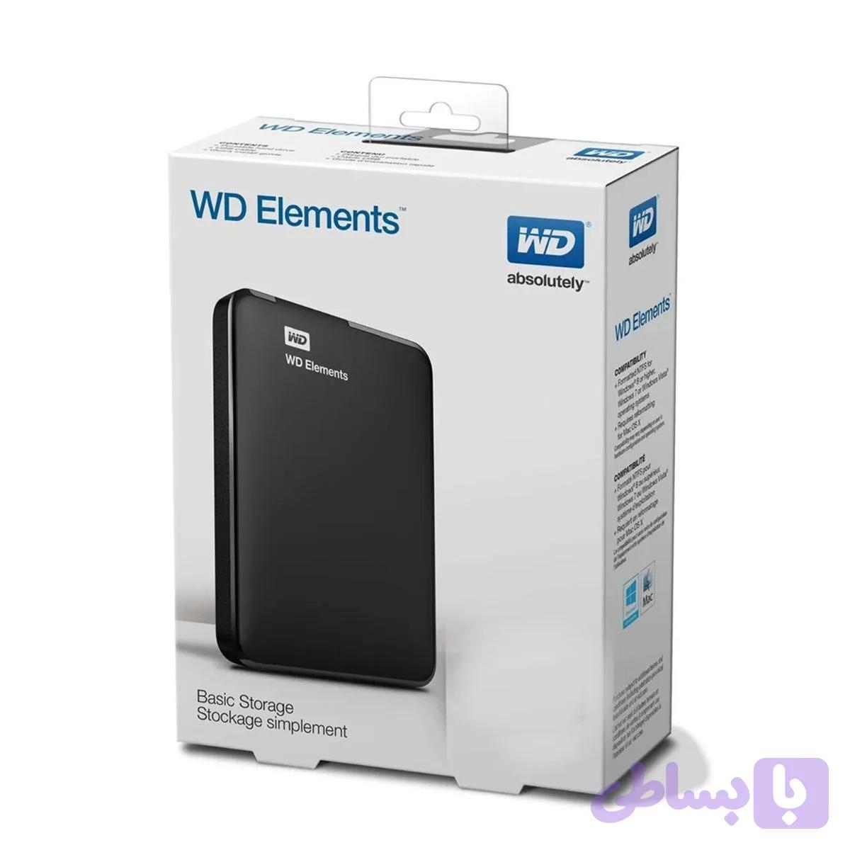 باکس هارد وسترن USB3 WD Element 2.5 Inch USB3 H.D.D Box