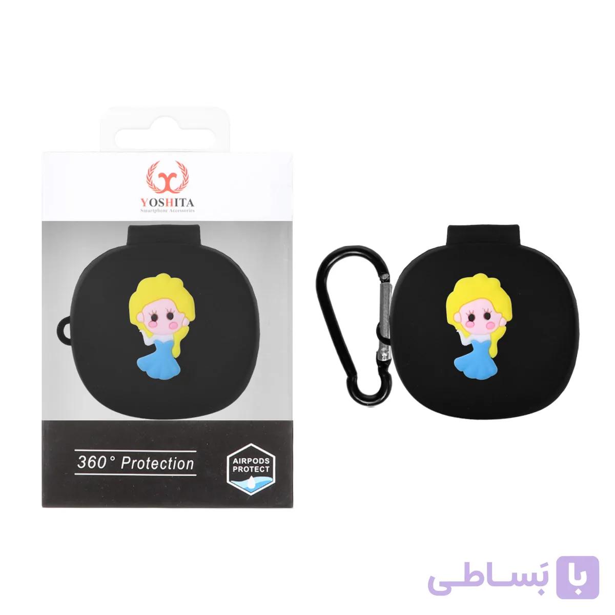 کاور ایرفون سیلیکونی Yoshita عروسک برجسته QCY T13X – طرح 246 (پک دار)