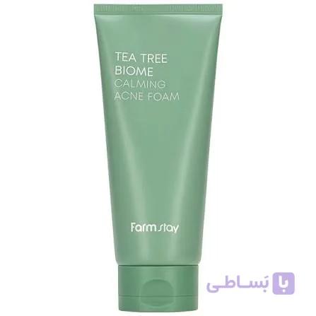 فوم شستشو چای سبز تی تری فارم استی