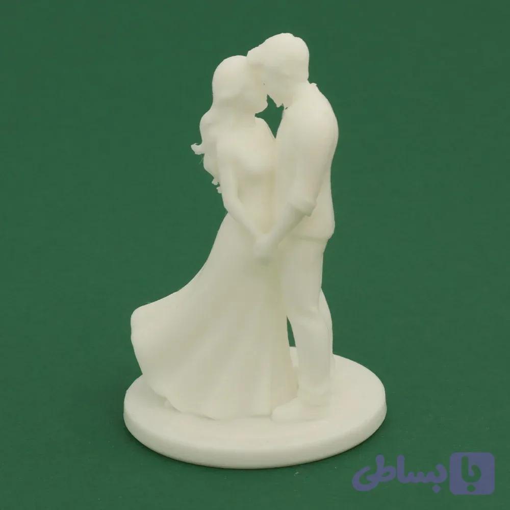 تاپر کیک عروس و داماد 20 مدل (SCC020) Bride and Groom Unpainted cake topper